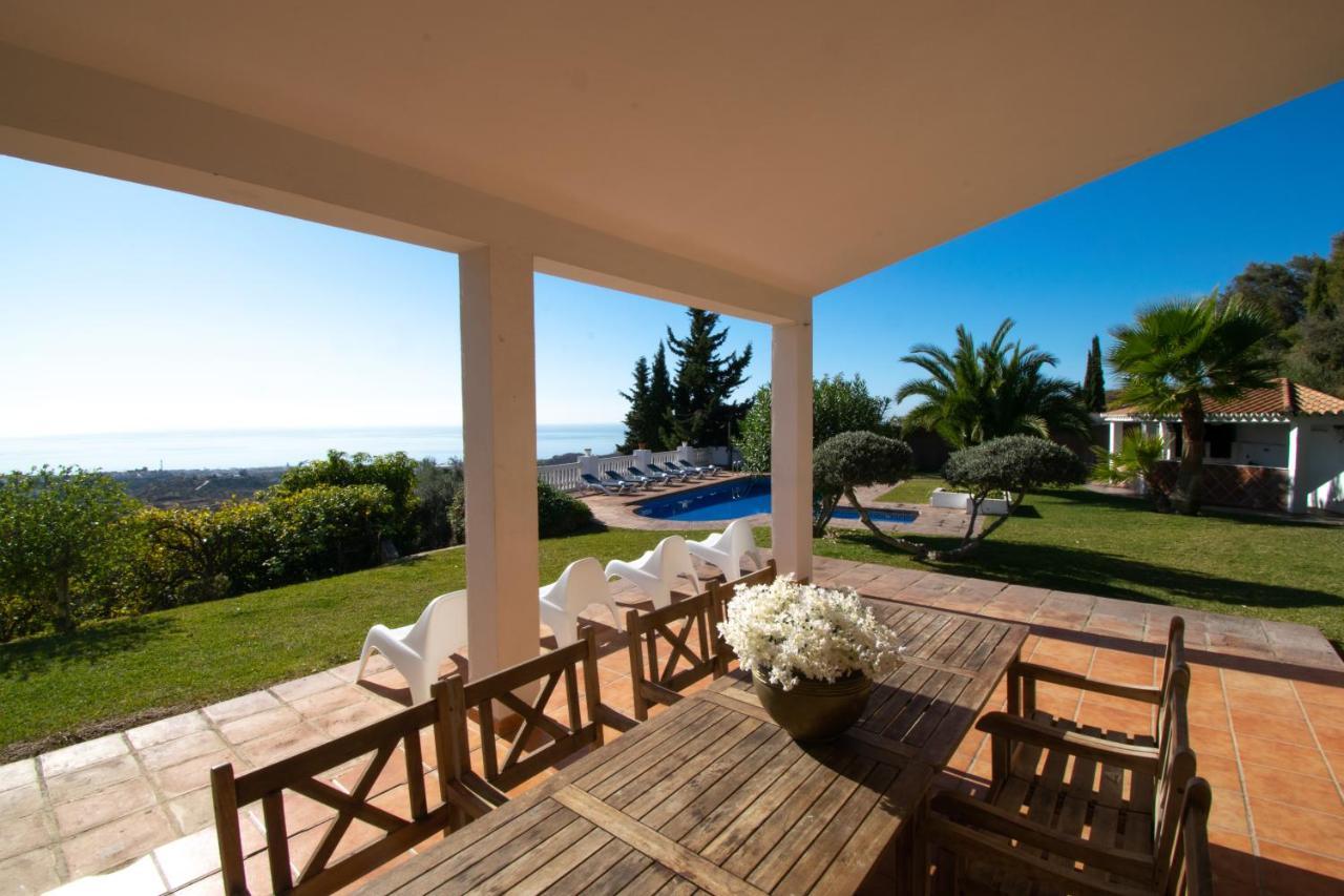 Gran Villa Con Vistas Al Mar Y Piscina Privada 말라가 외부 사진