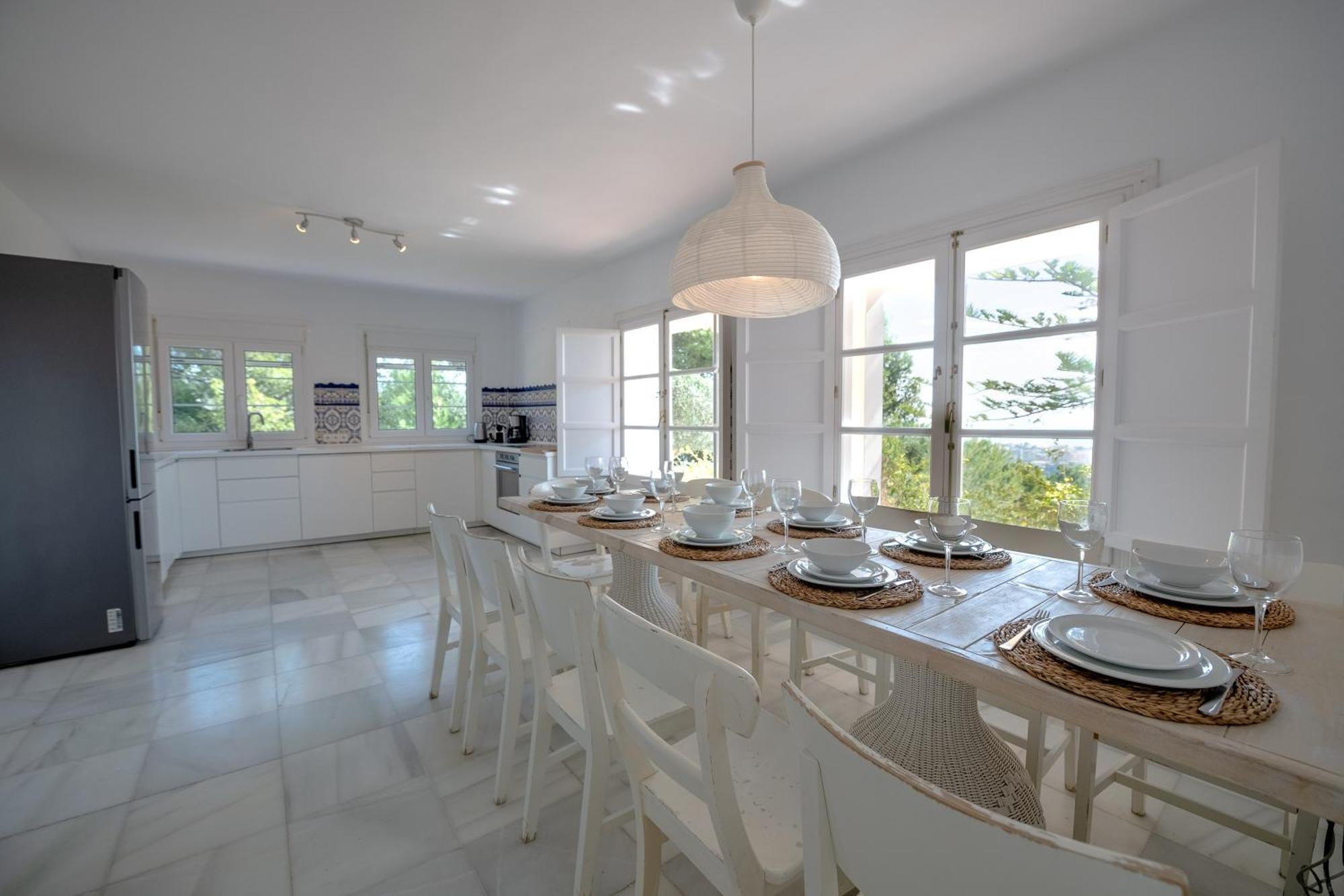 Gran Villa Con Vistas Al Mar Y Piscina Privada 말라가 외부 사진